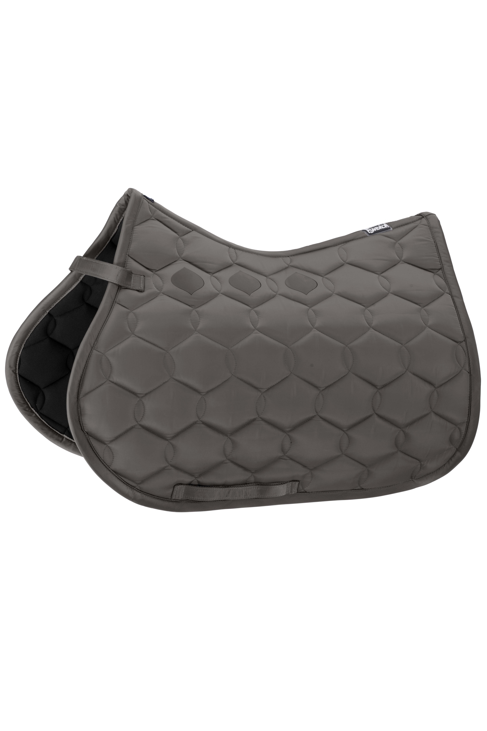 Grey Eskadron Glossy Wave All Purpose Saddle Pad