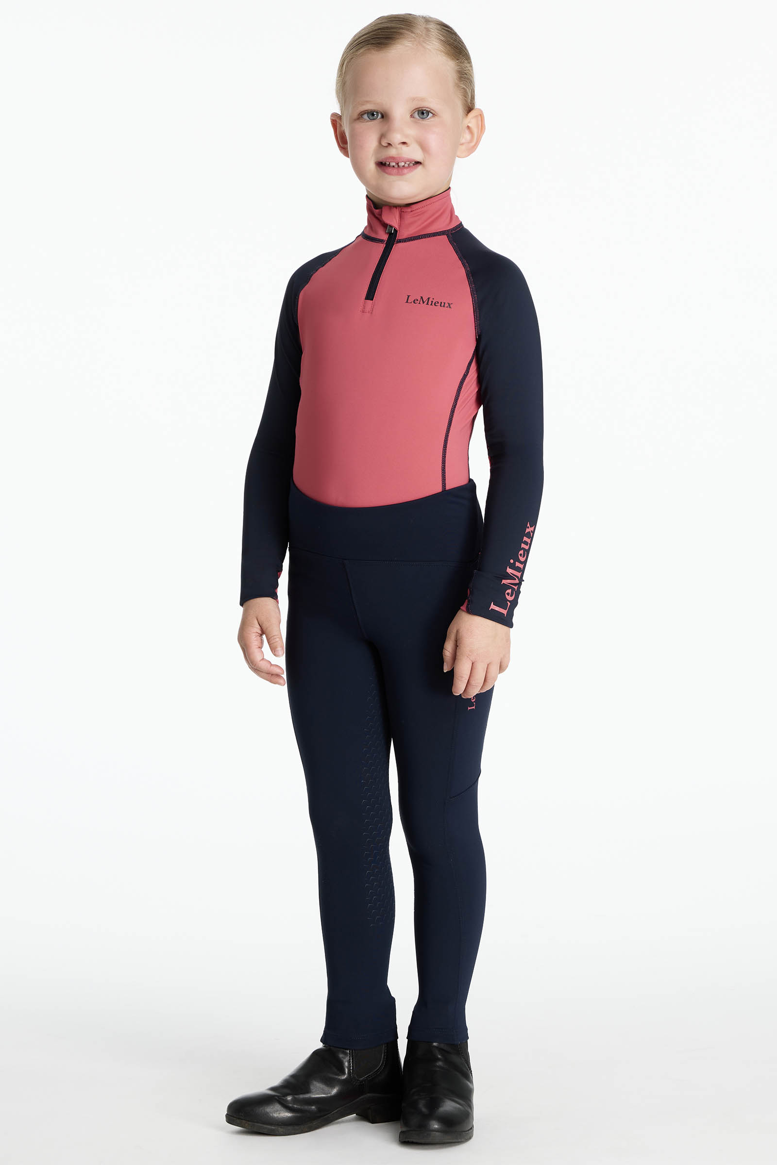 LeMieux Mini Nora Kinderreithose zum Hineinschl&uuml;pfen mit weicher Innenseite