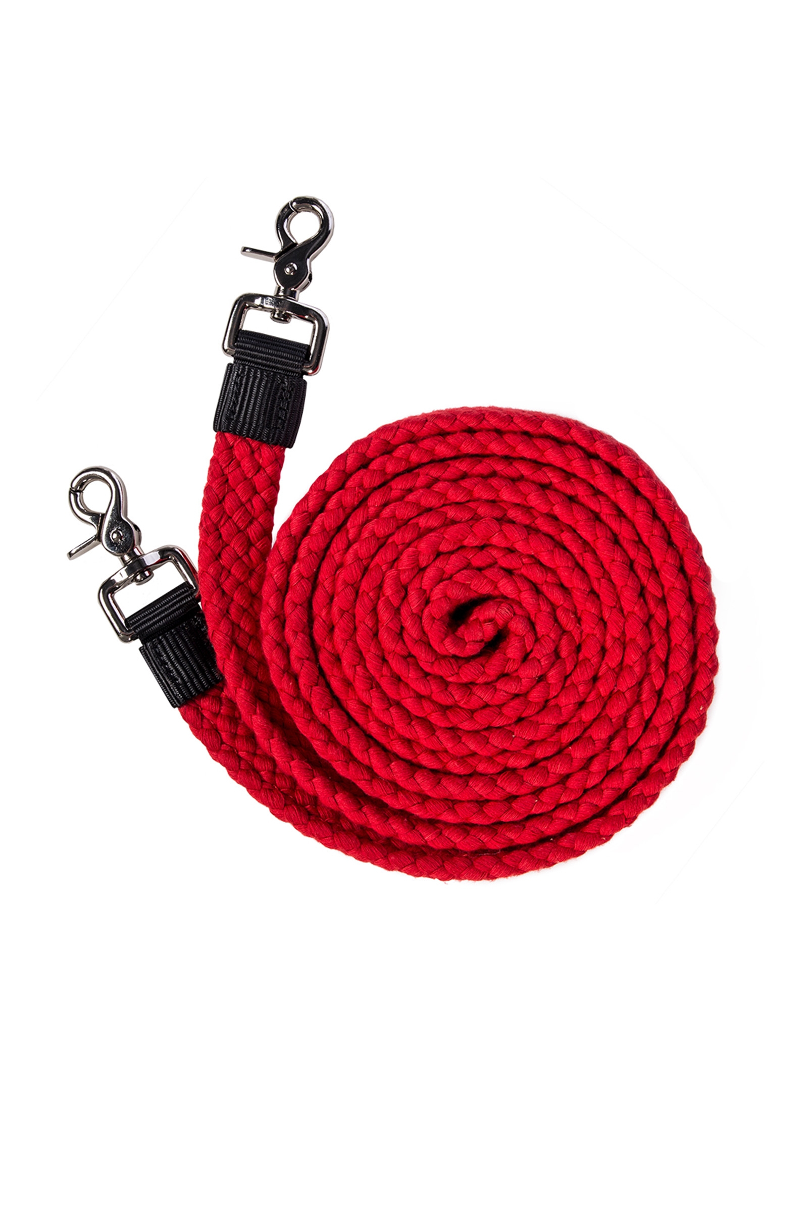 F.R.A. Freedom Riding Articles Gabi Flat Woven Cotton Reins 25mm, w/ Clips 300cm