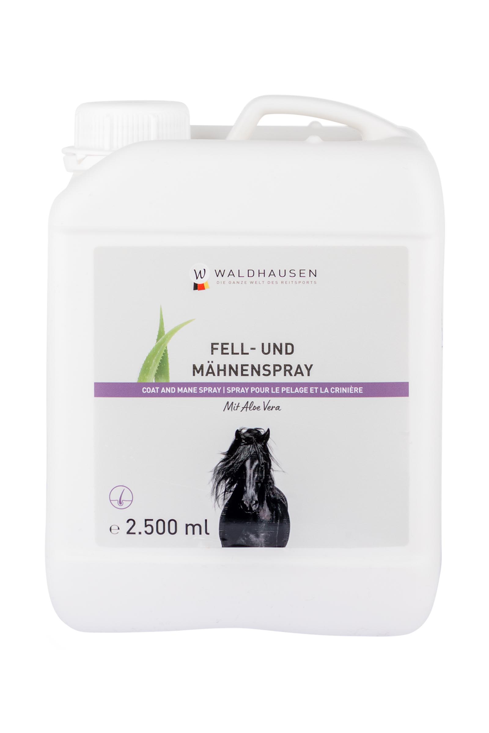 Waldhausen Pflegespray f&uuml;r M&auml;hne & Schweif mit Aloe Vera, 2,5 l