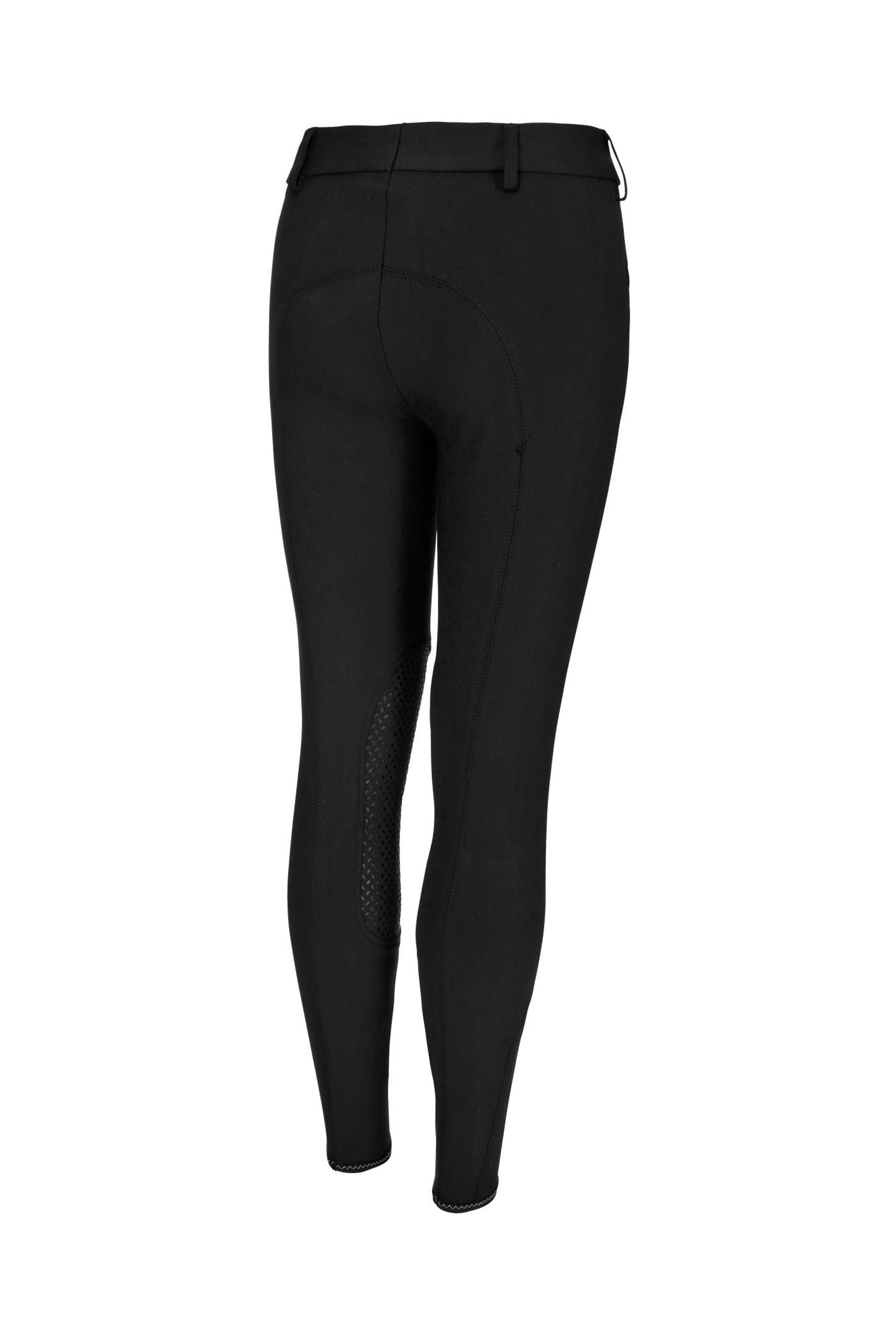 Black Pikeur Brooklyn Grip Reithose mit Kniebesatz für Kinder