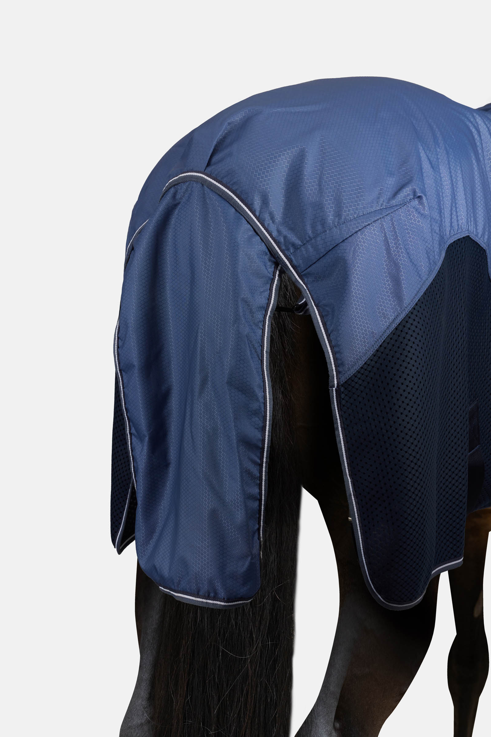 Horze Aircool 3D Regendecke mit abnehmbarem Halsteil