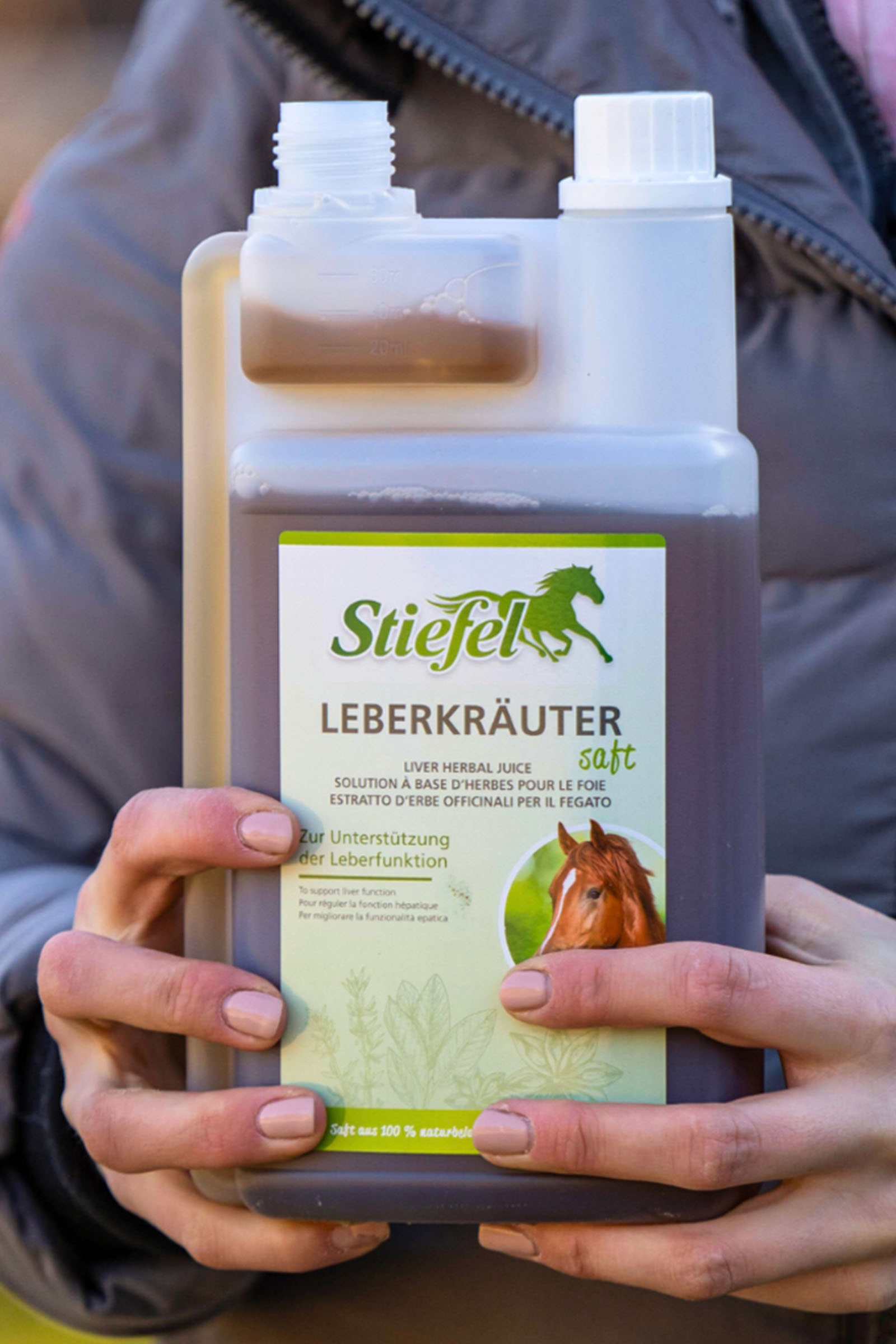 Stiefel Leberkräuter Saft, 1l