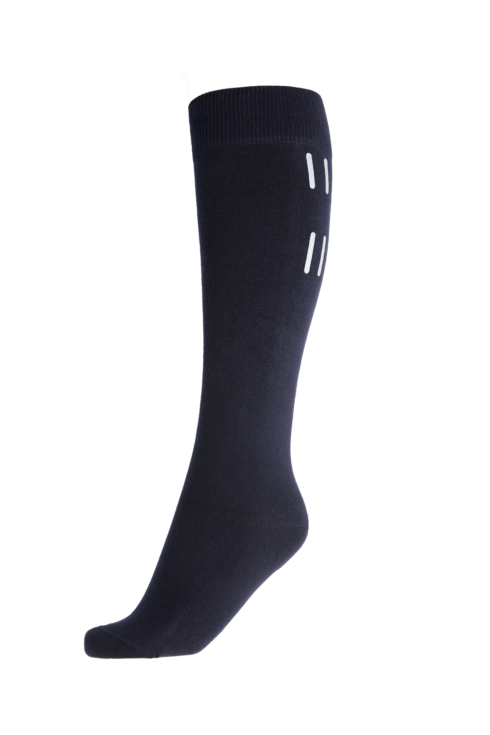 Dunkelnavy Horze reflektierende Stricksocken
