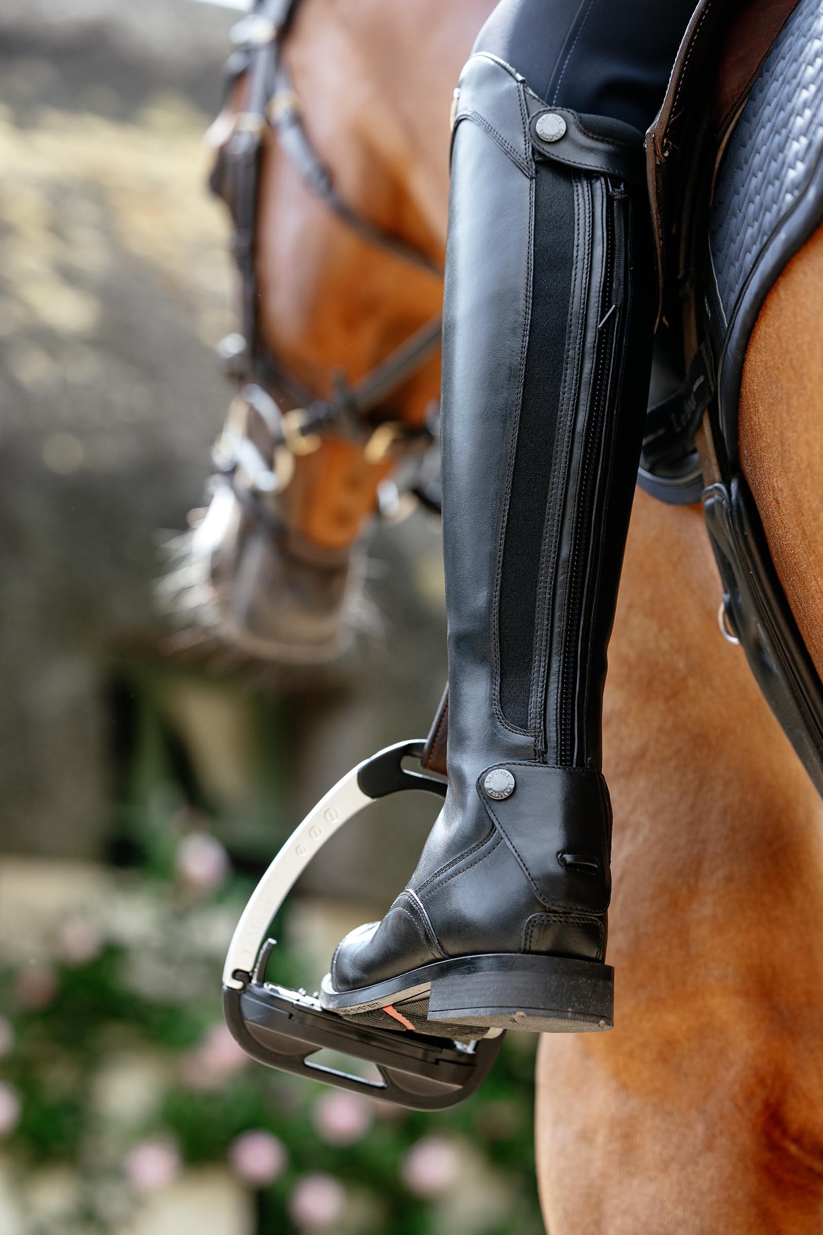 LeMieux Reitstiefel mit Schnürung, kurzer Schaft