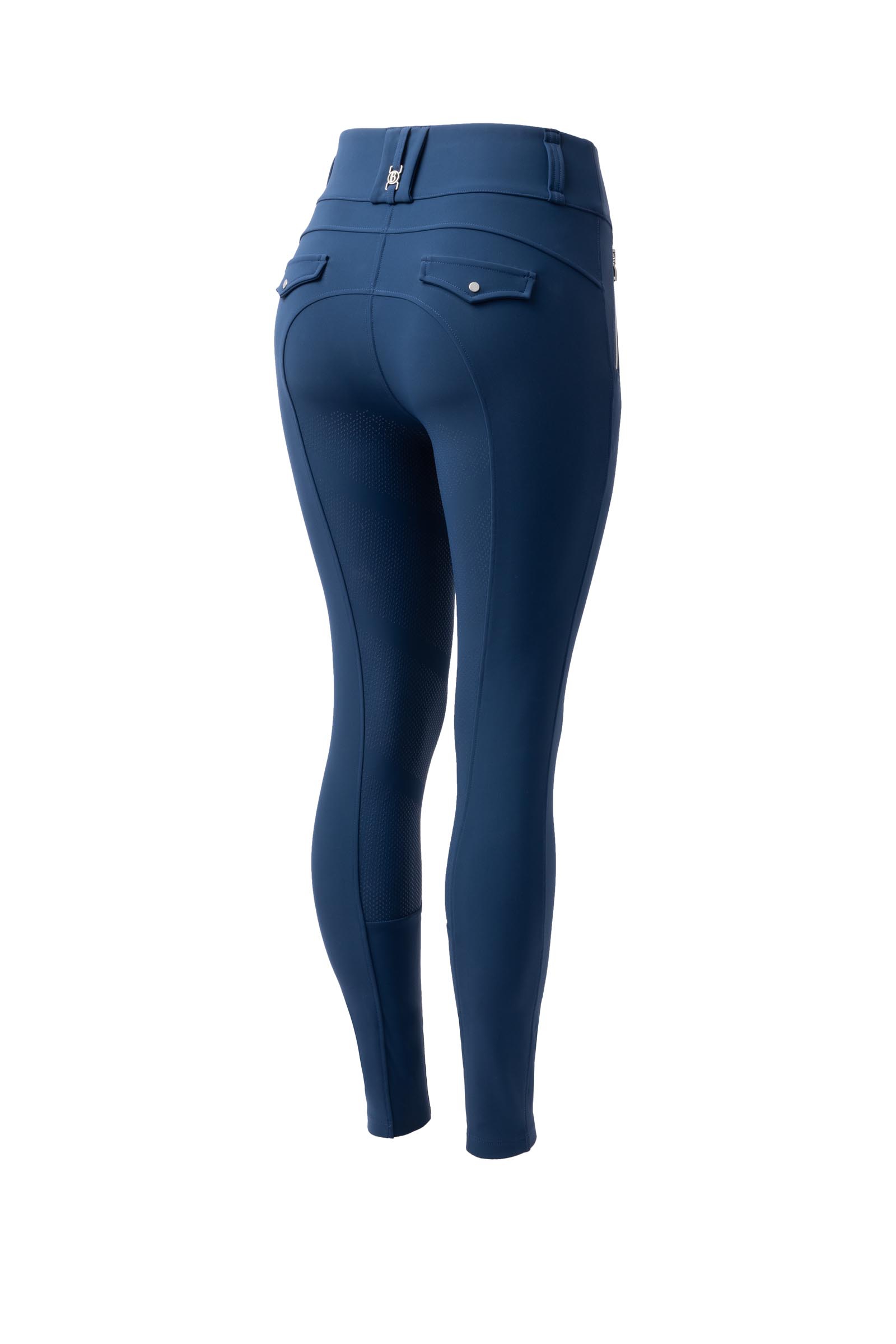 Titan navy B Vertigo Enya Damen Thermo-Reithose mit Vollbesatz