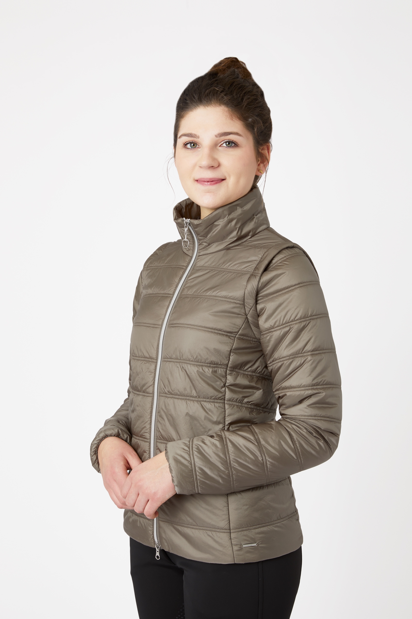 Horze Natalie Damen Reitjacke mit abnehmbaren Ärmeln