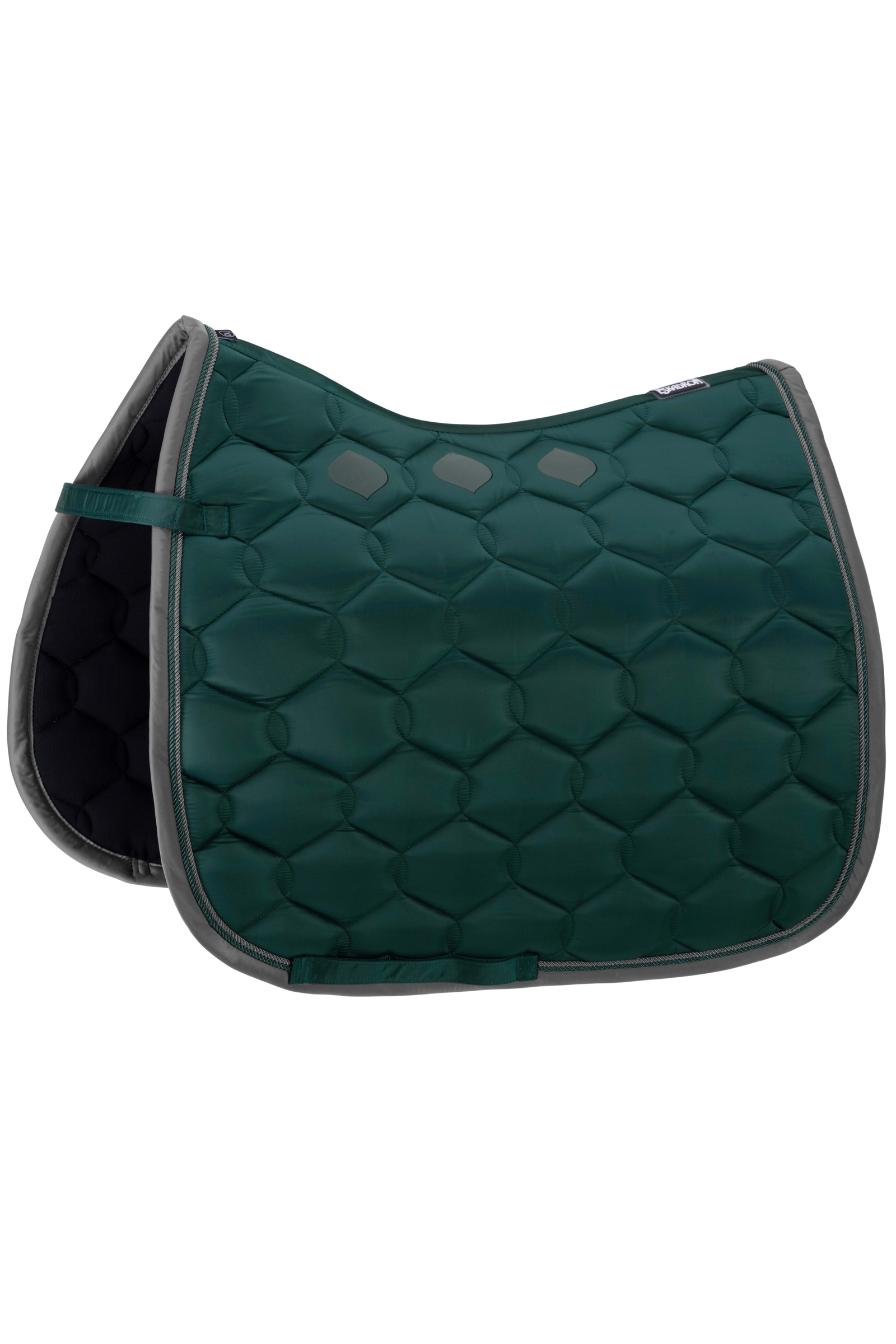 Racing Green Eskadron Glossy Wave Contrast Dressurschabracke