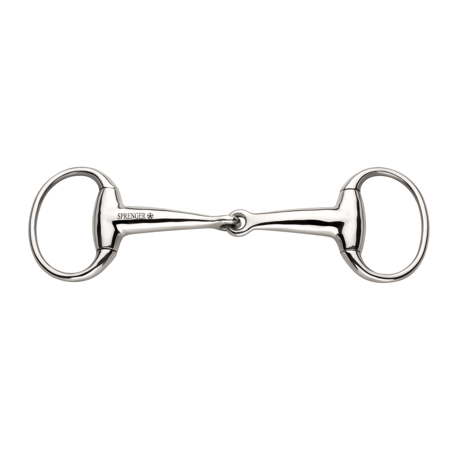 Sprenger Olivenkopfgebiss, hohles Mundstück, Edelstahl