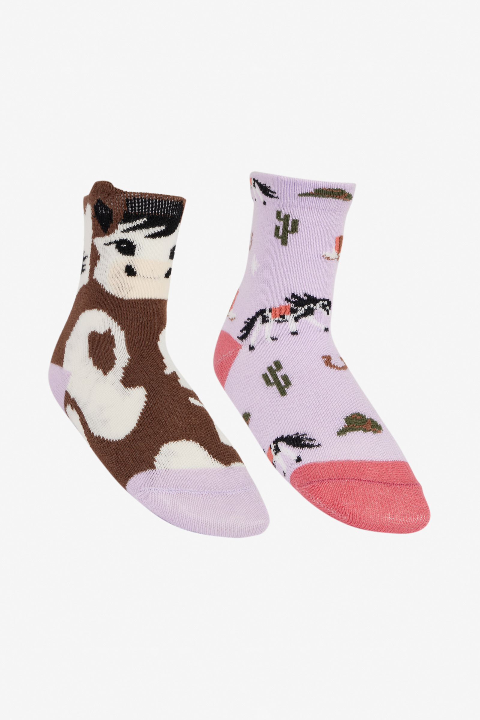 LeMieux Kinder Charakter Socken, 2er Pack