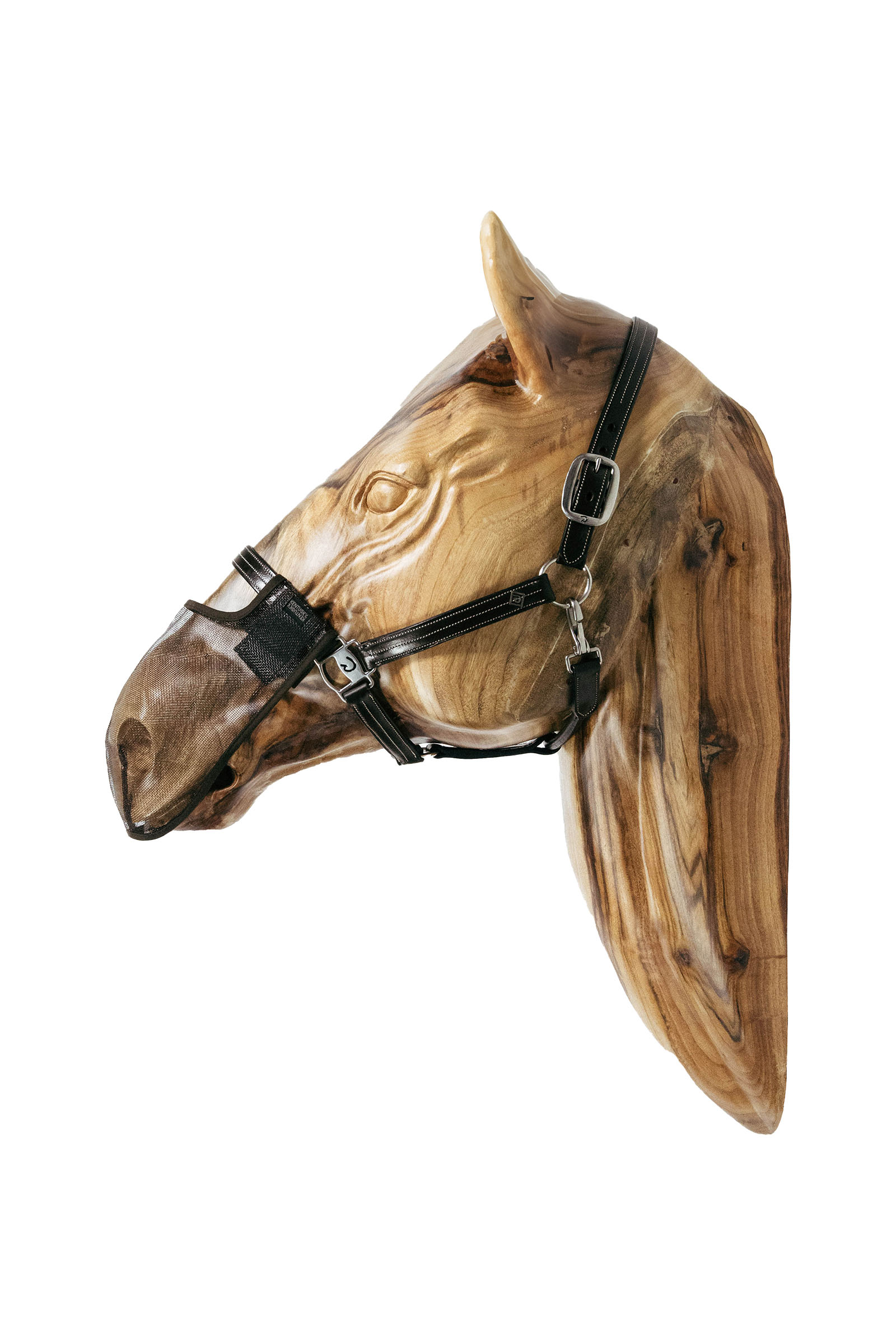 Brown Kentucky Horsewear Fliegennetz für die Nüstern