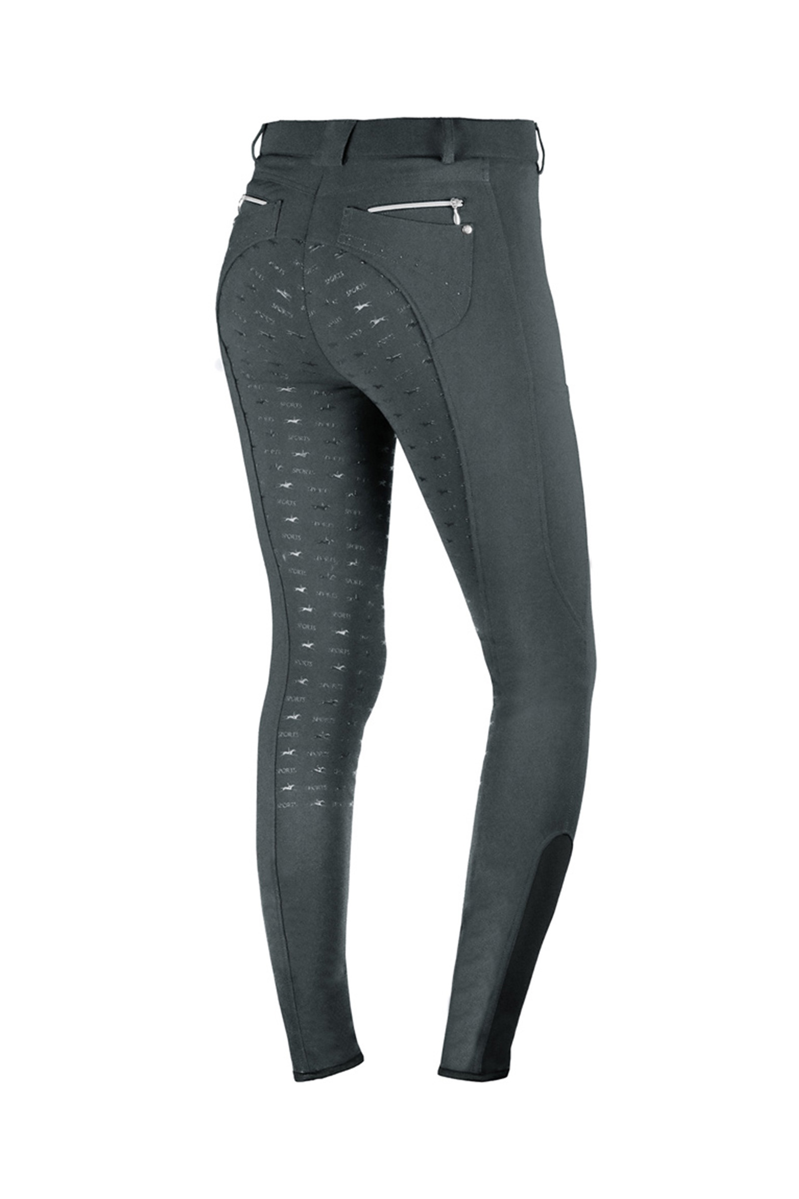 Graphite Dark grey Schockemöhle Sports Victory FS Damen Reithose mit Vollbesatz