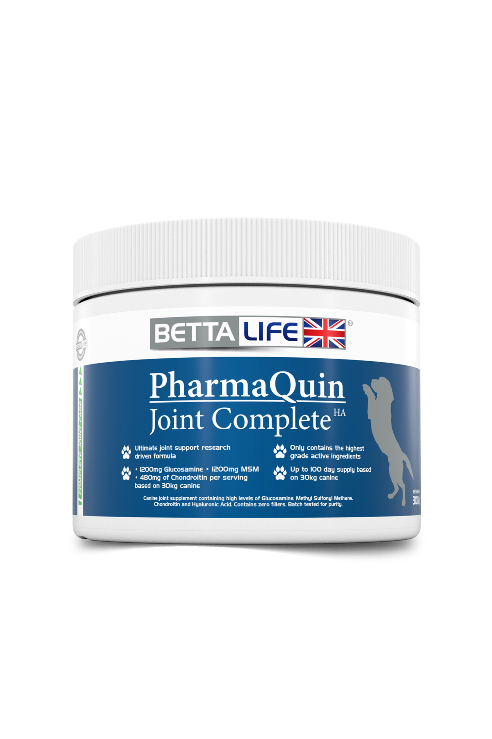 PharmaQuin Joint Complete Ha Hunde Gelenkergänzungsmittel, 300g