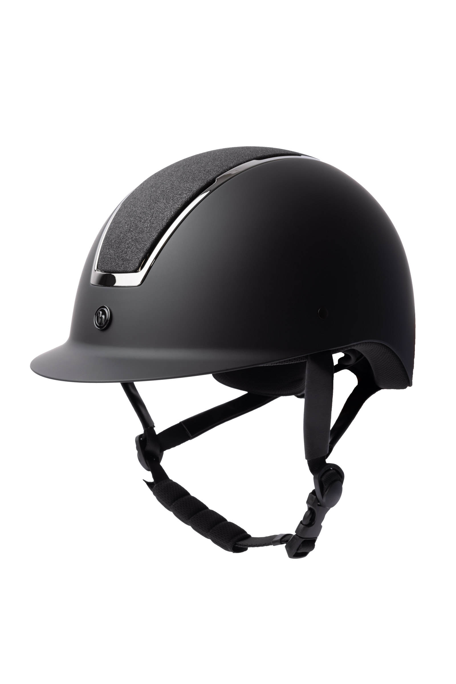Black/Black Horze AERION Riding Helmet