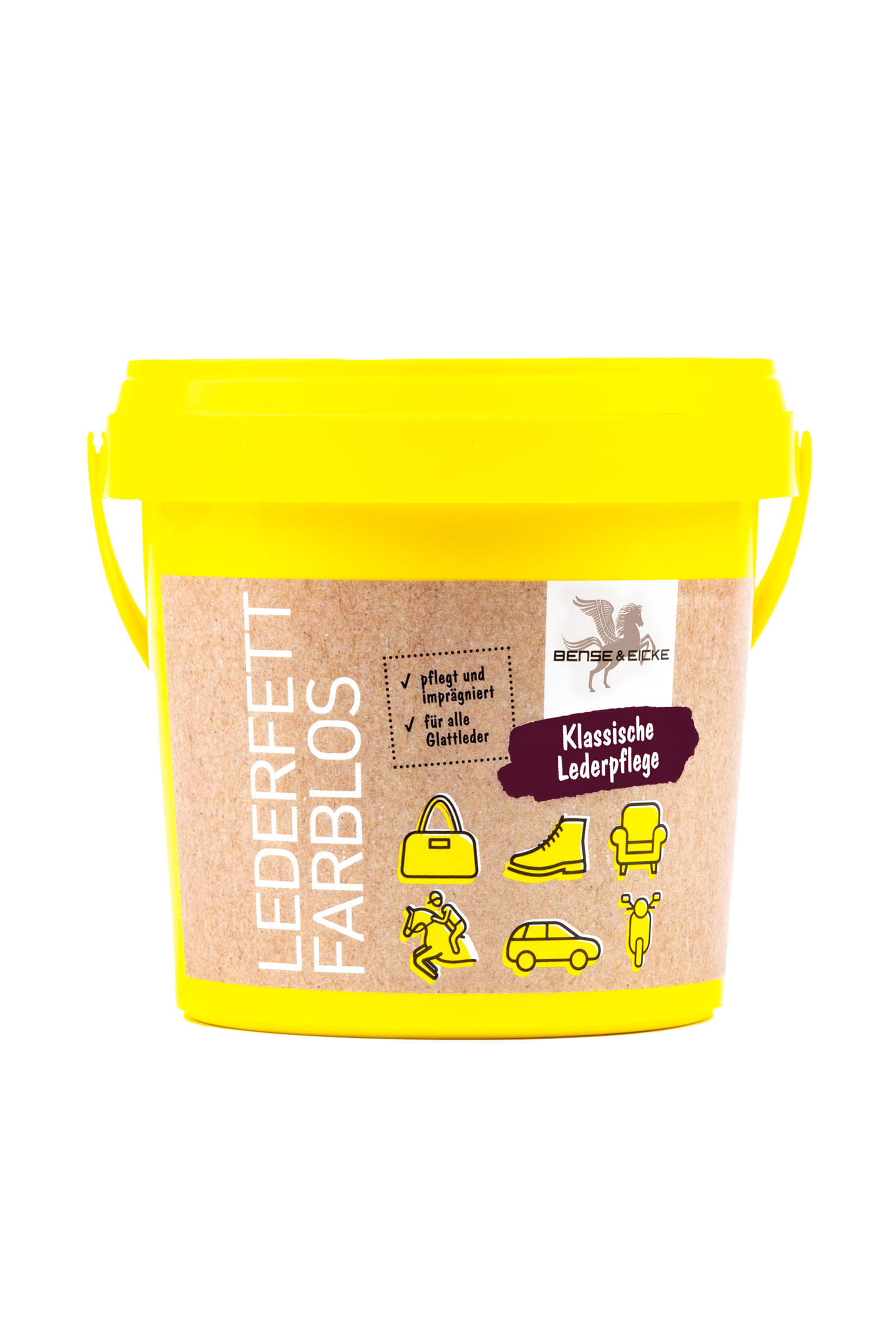 Bense & Eicke Farbloses Lederfett, 500 ml