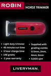 Liveryman Robin Trimmer f&uuml;r Pferde