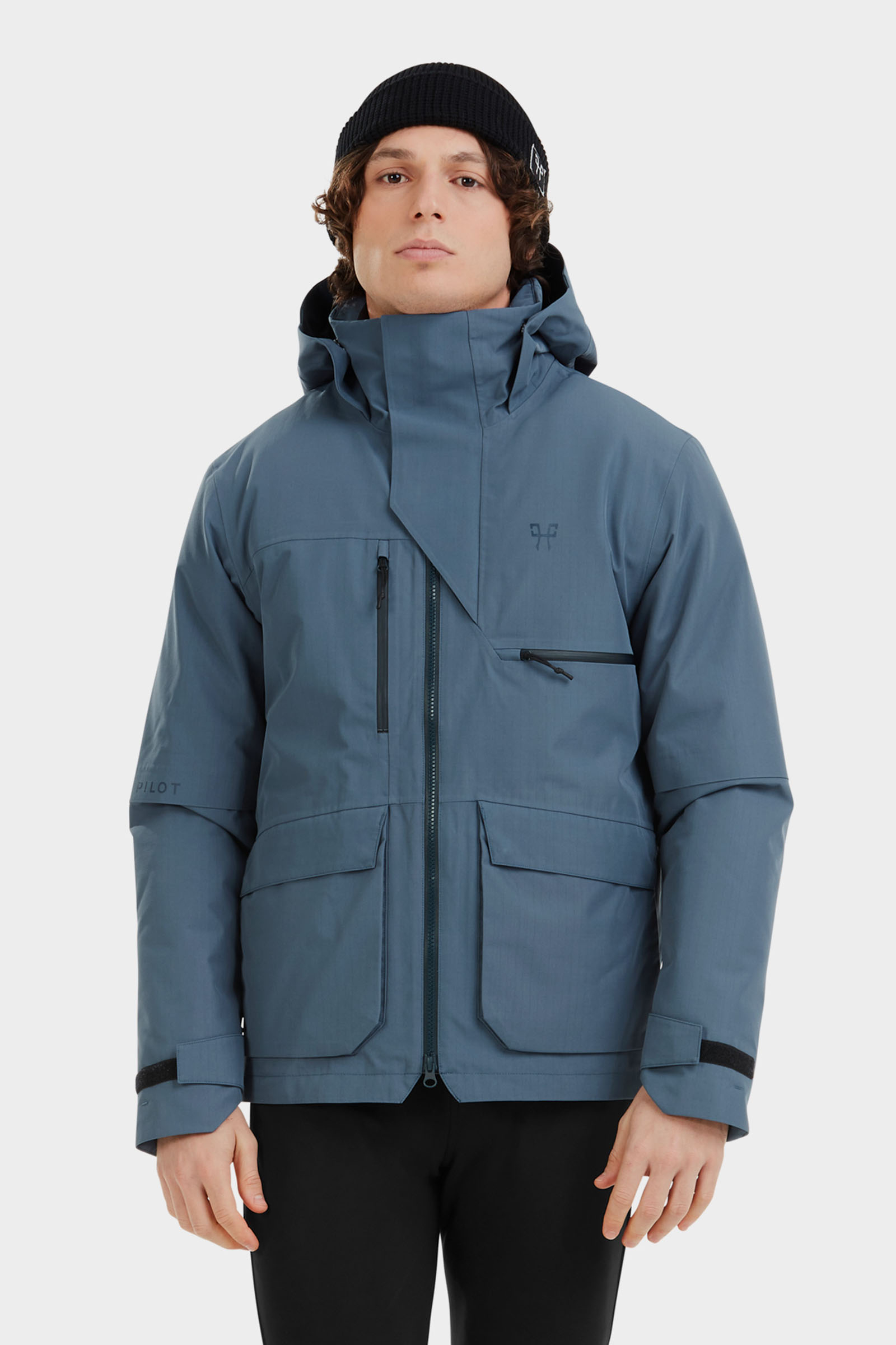 Vintage Indigo Horse Pilot Essential Herrenjacke