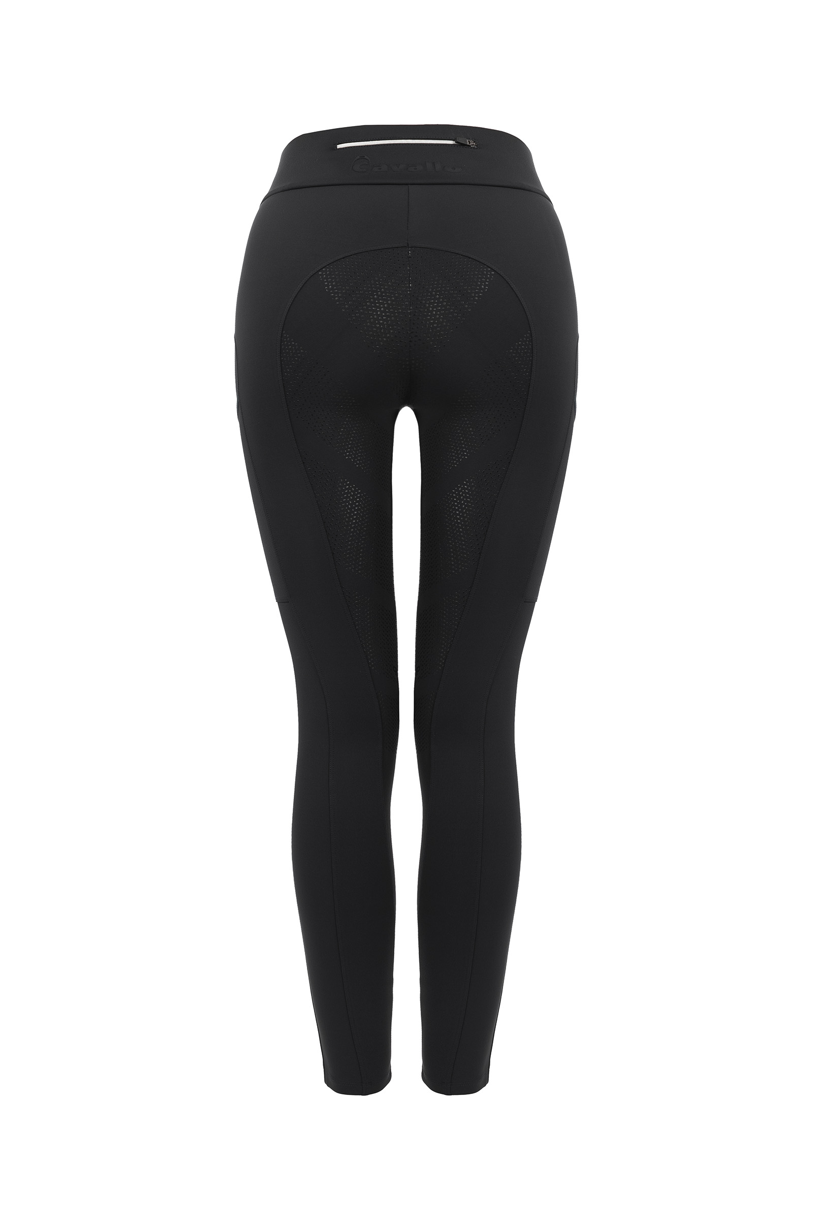 Black Cavallo Leyla Grip Damen Reitleggings mit Vollbesatz