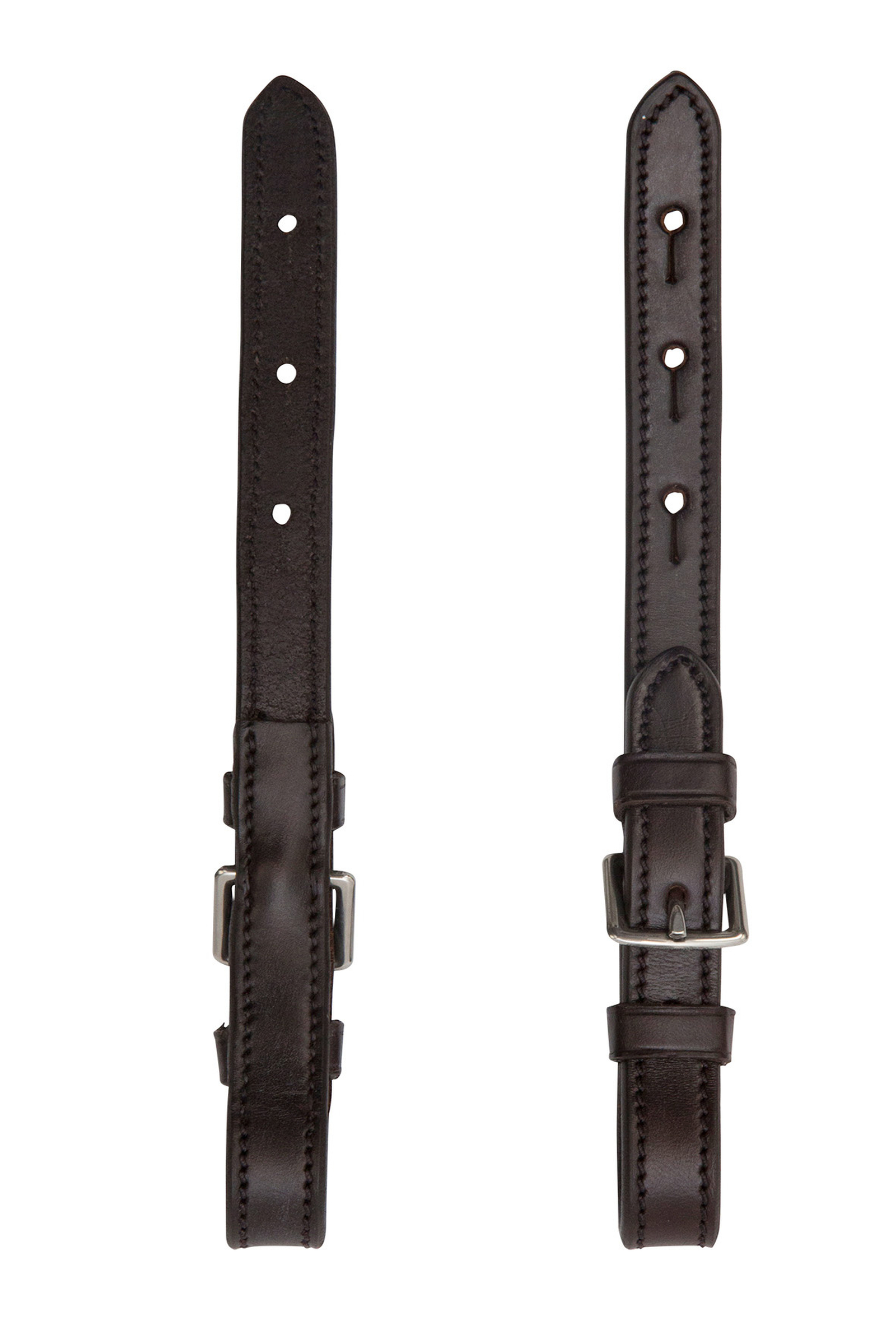 Dark Brown/Silver Schockem&ouml;hle Sports Backenst&uuml;cke Equitus