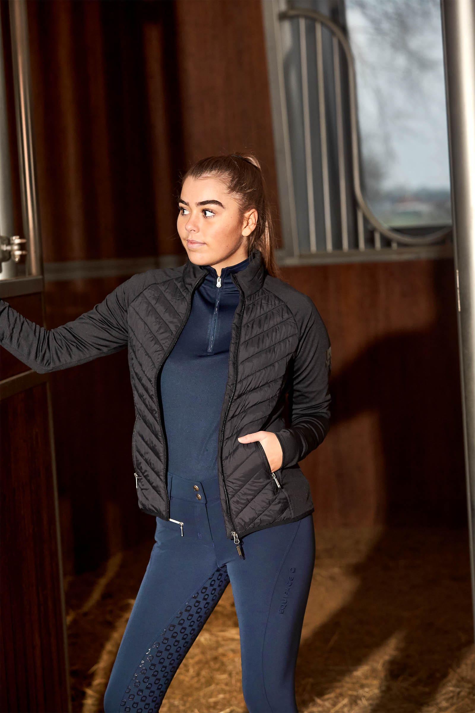 Equipage Canon Damen leichte wattierte Jacke