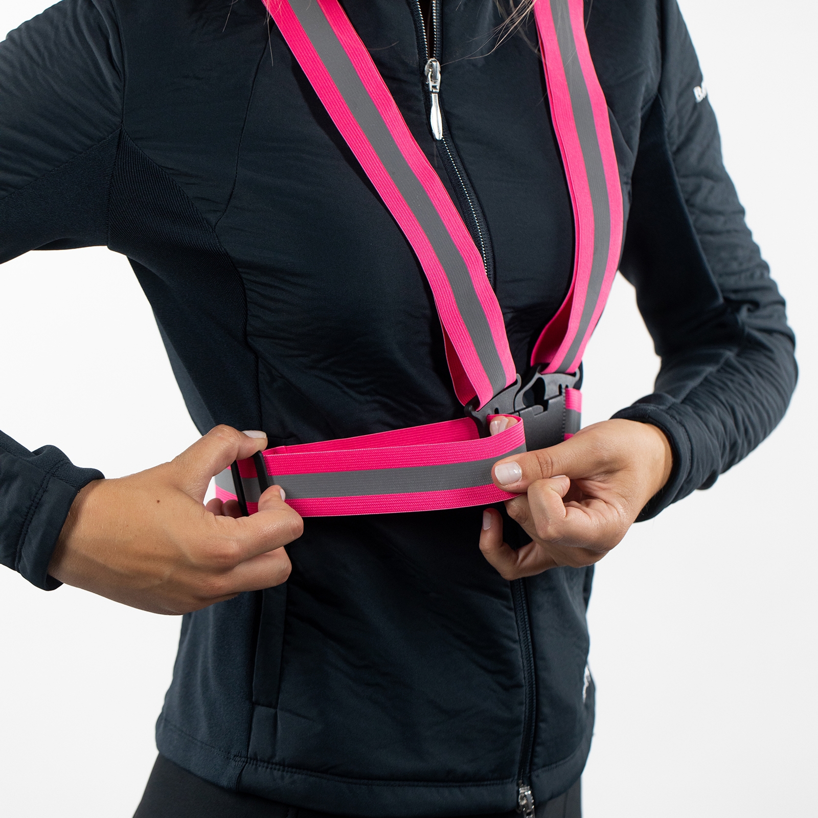 Horze Verstellbarer Gurt mit reflektierenden Streifen