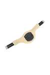 Acavallo Stud Guard Sattelgurt Classic Gel mit Kunstfell  