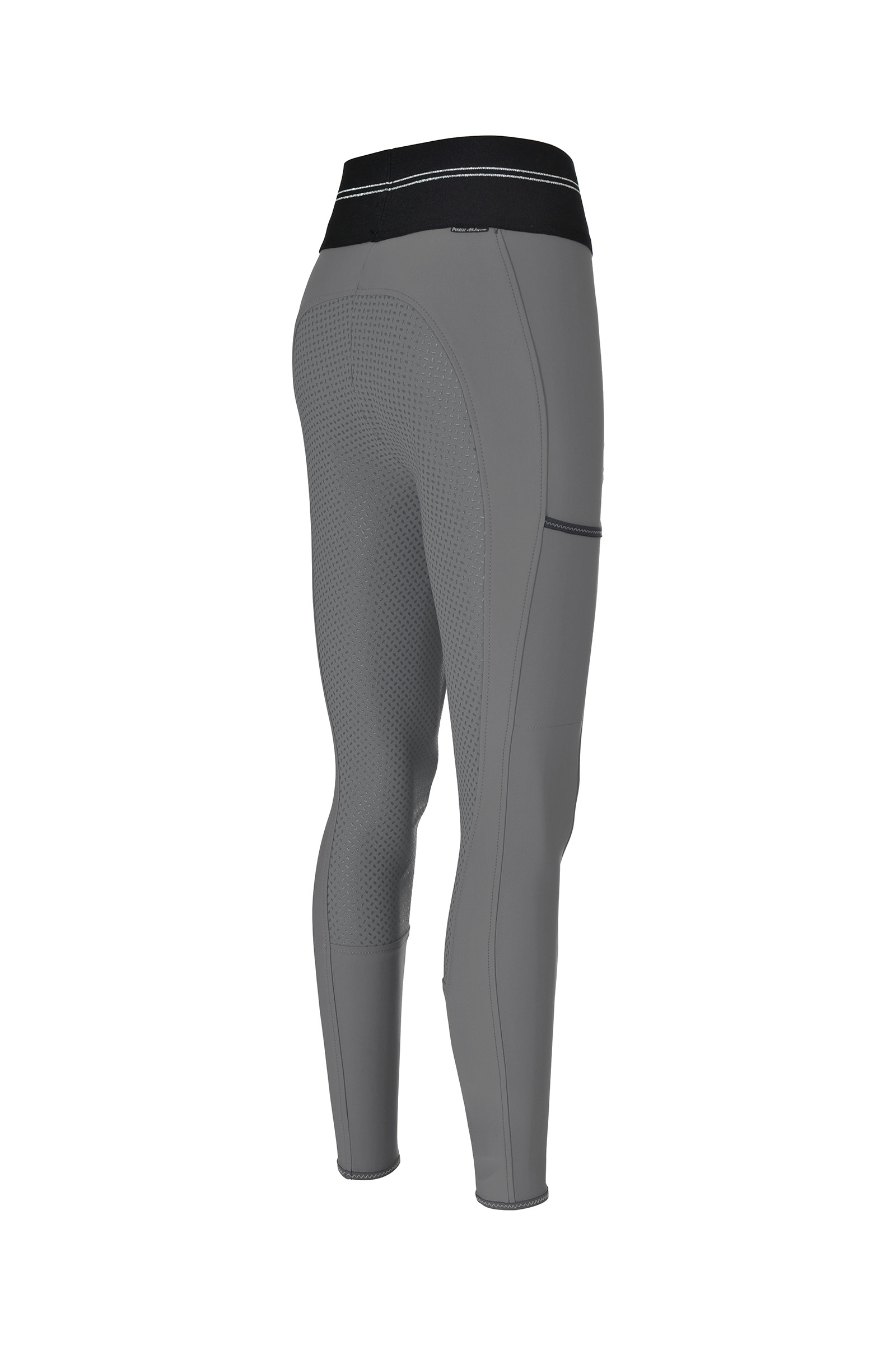 Grey Pikeur Gia Grip Athleisure II Vollbesatzreithose für Damen