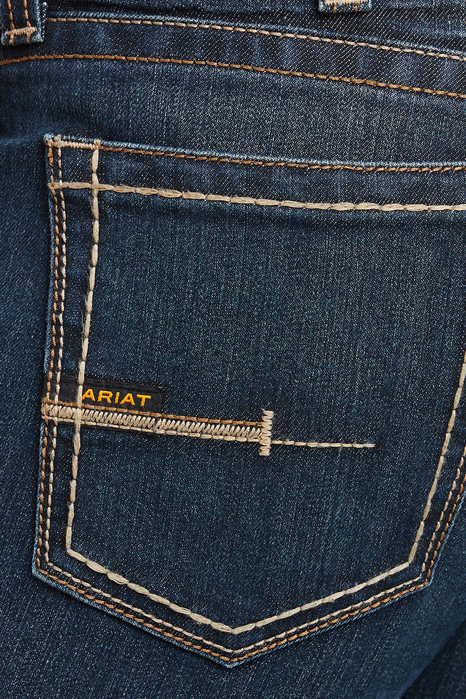 Ariat Rebar M7 Slim Durastretch Herren Jeans mit geradem Bein