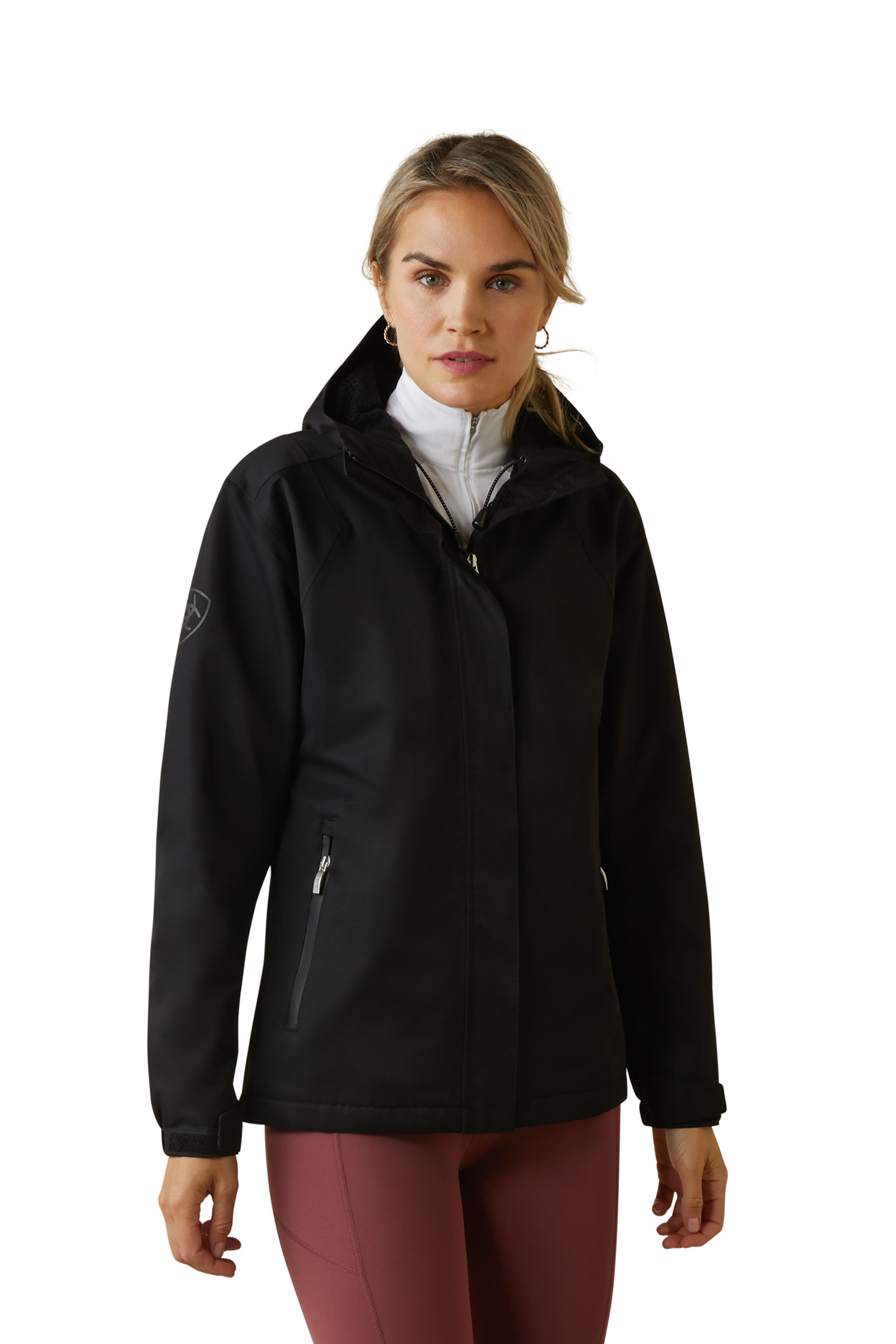 Black Ariat Spectator Wasserdichte Damenjacke