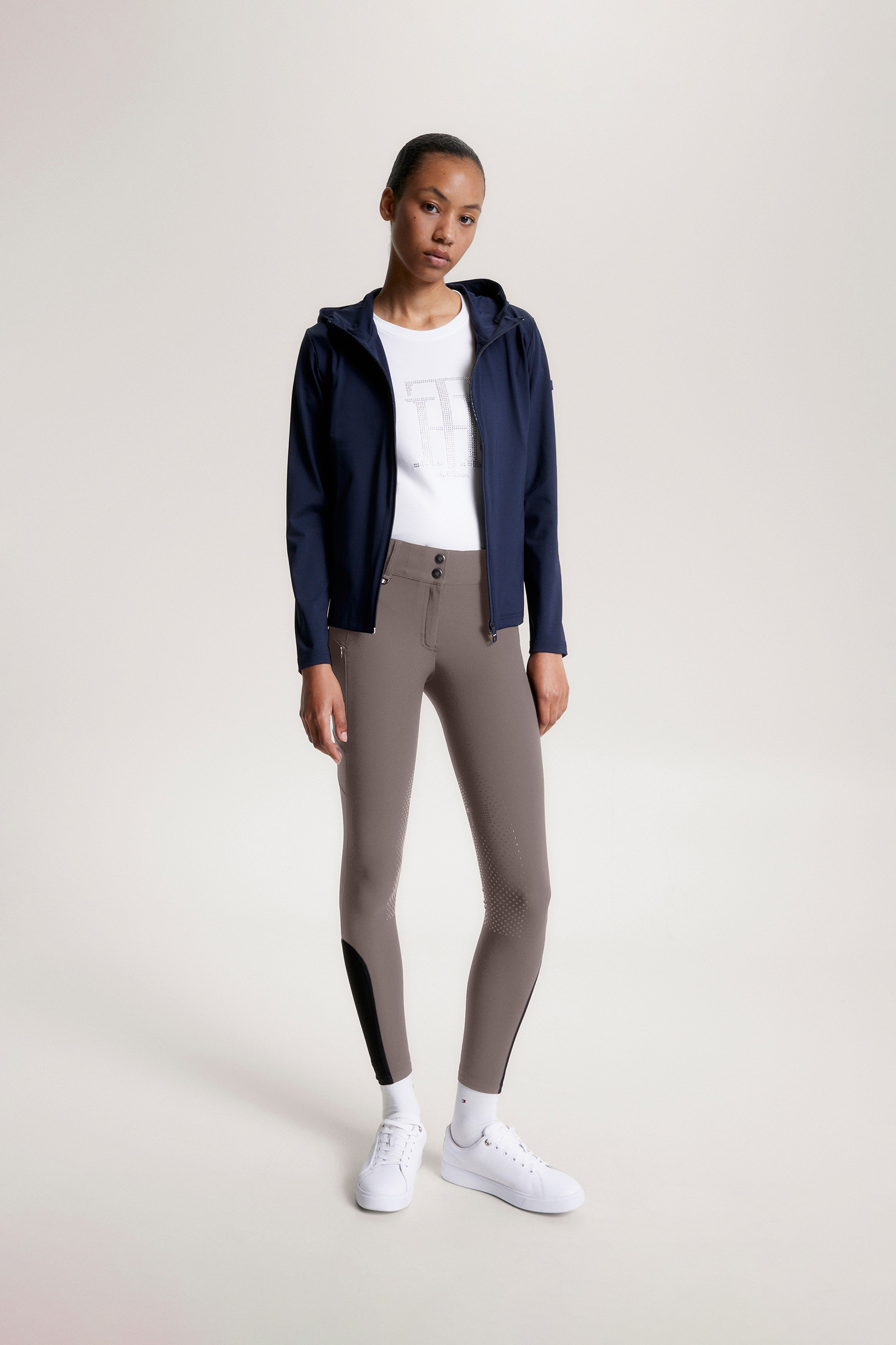 Tommy Hilfiger Equestrian Pro Alljahres Vollbesatz Reithose