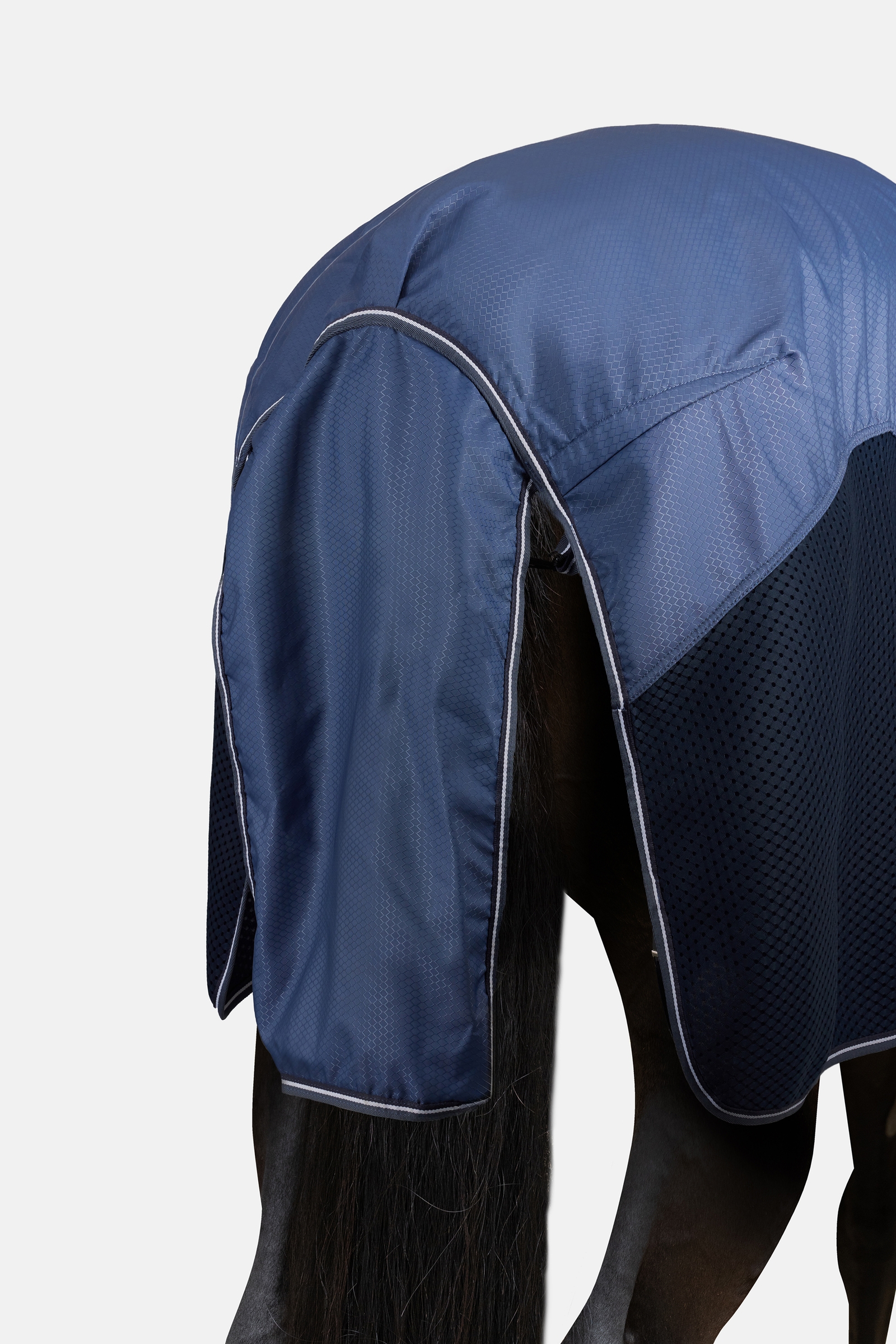 Horze Aircool 3D Regendecke mit abnehmbarem Halsteil