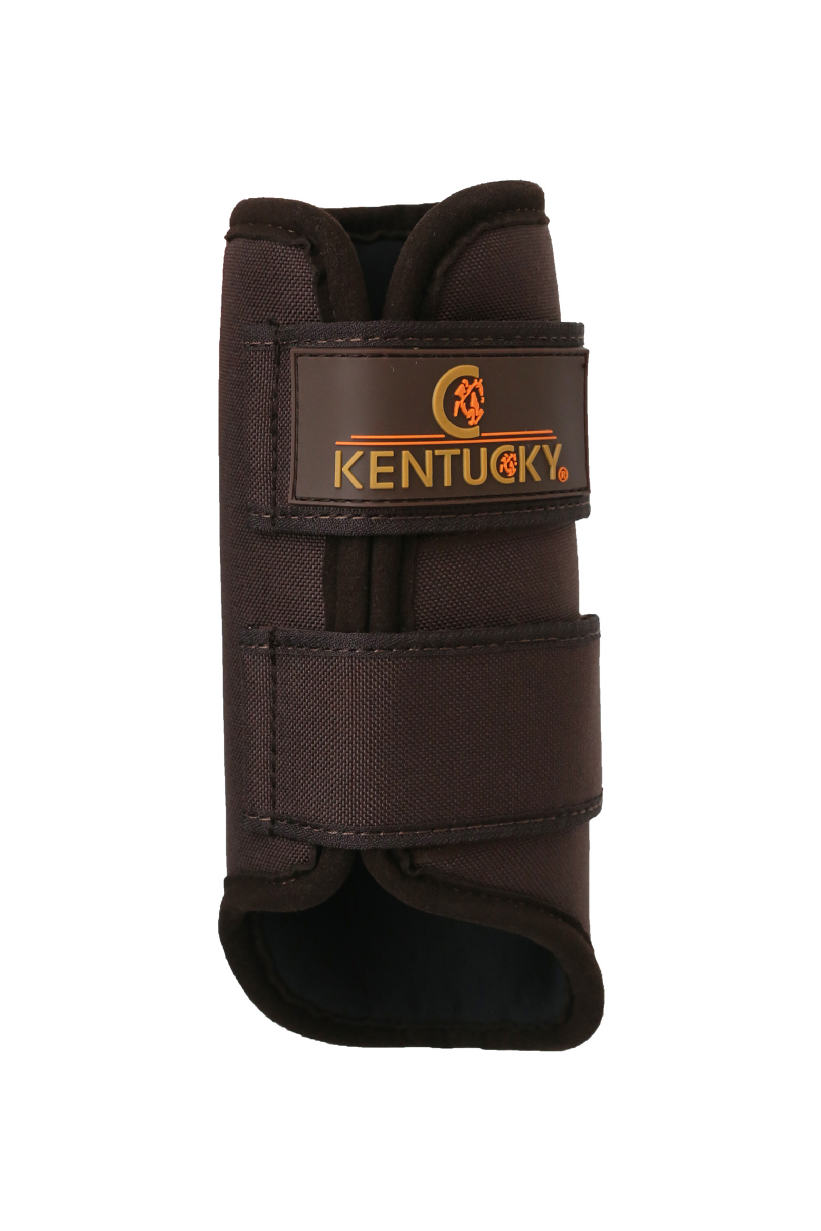 Brown Kentucky Horsewear 3D Spacer Trainingsgamaschen Vorne
