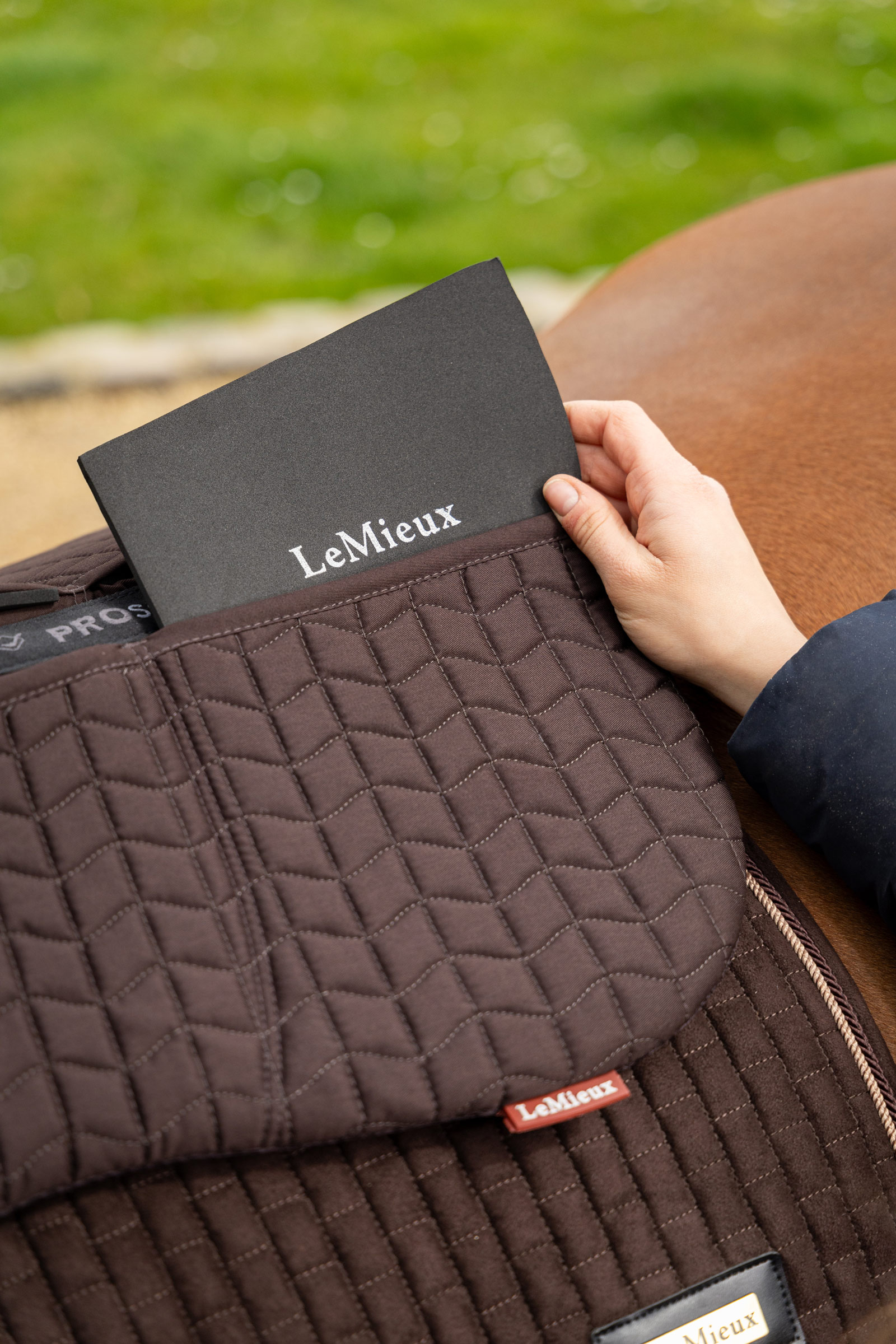 LeMieux Prosorb 3-Taschen gestepptes Half Pad
