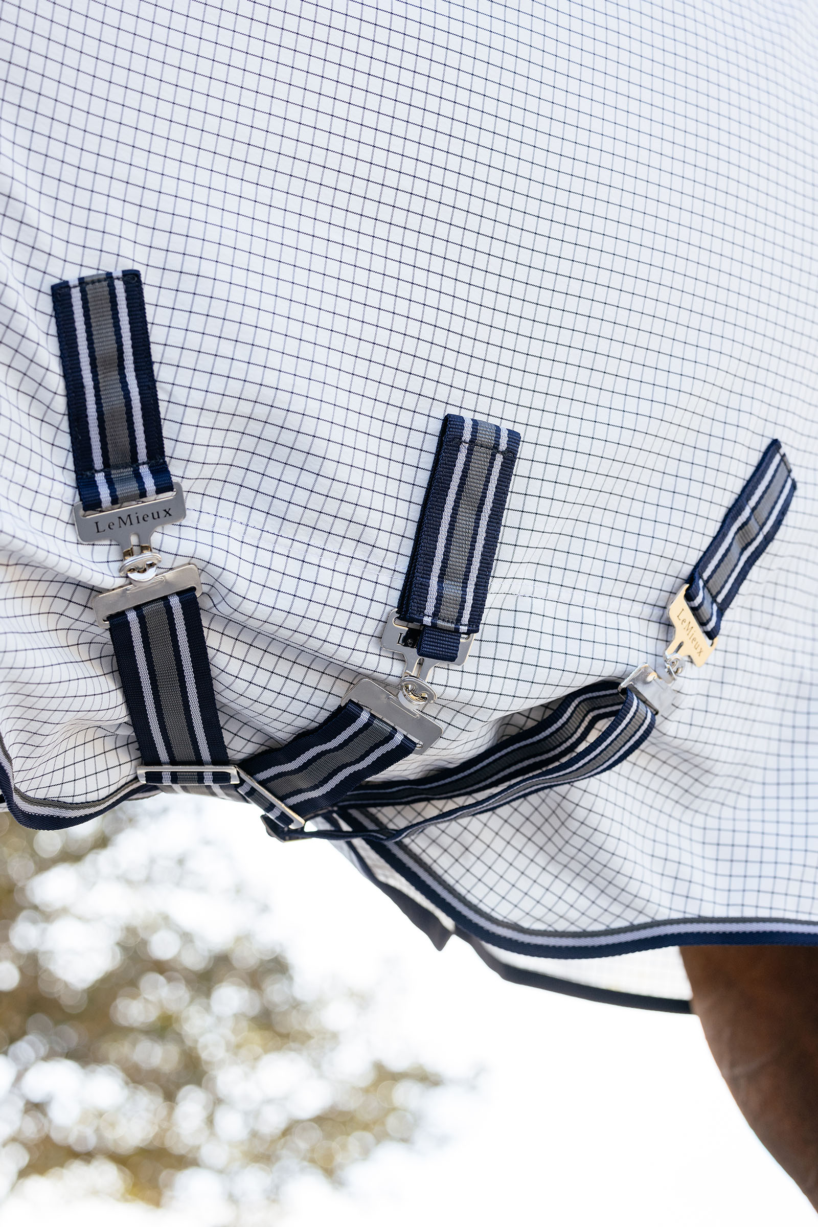 LeMieux Arika 450D Weidedecke mit abnehmbarem Halsteil, 0g