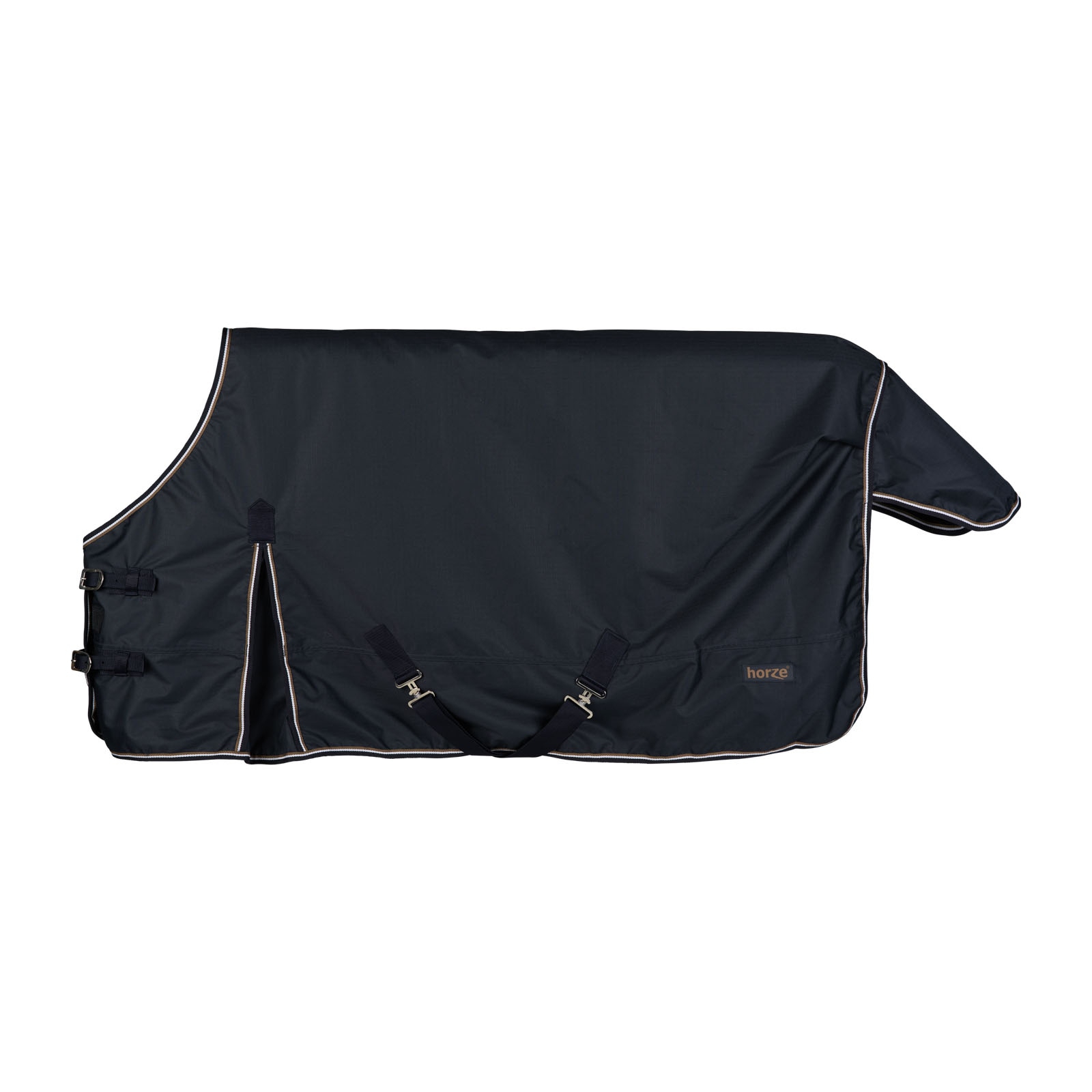 Dunkelblau Horze Glasgow Pony Regendecke, 100g