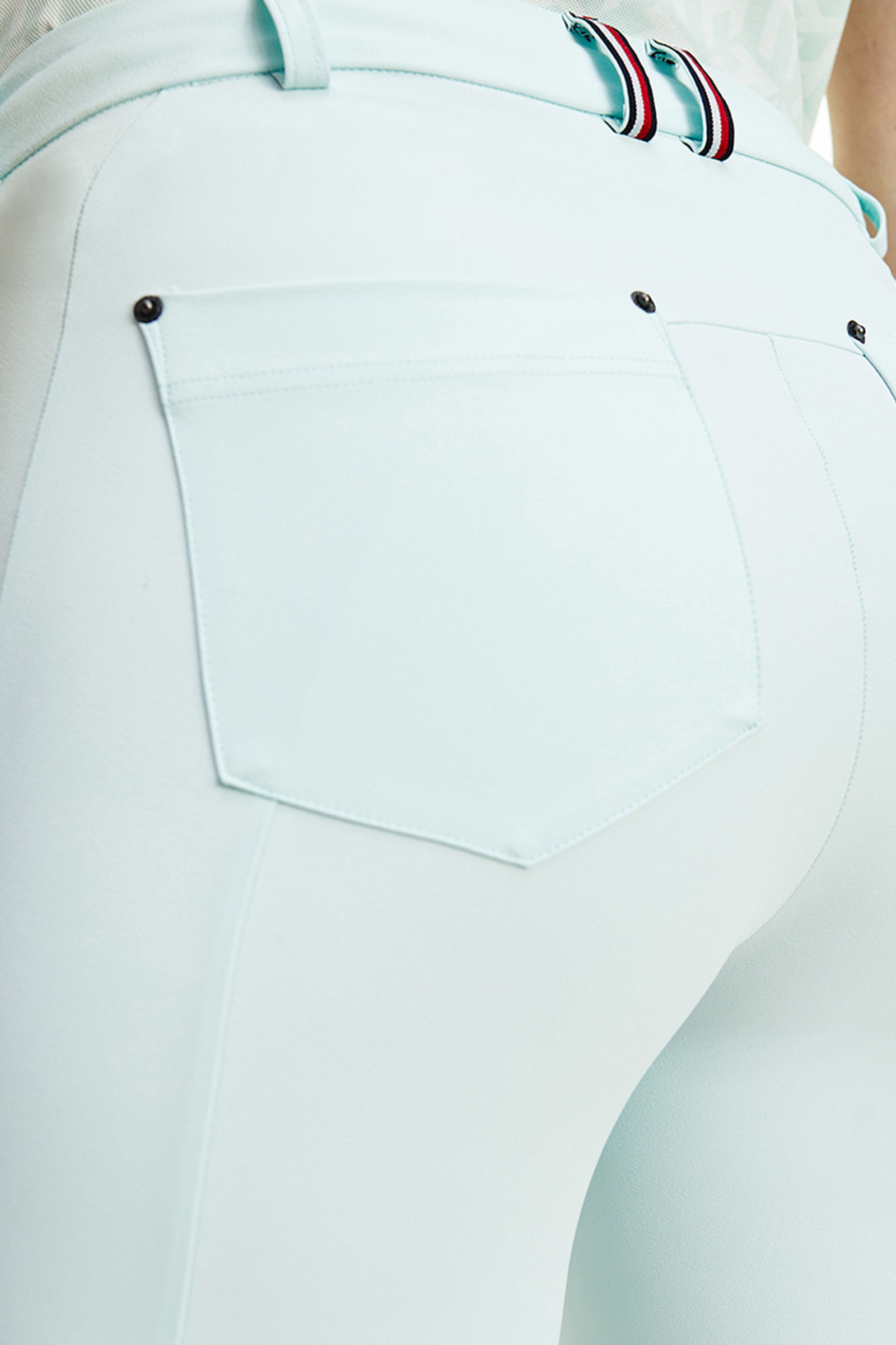 Tommy Hilfiger Equestrian Style Damen Reithose mit Kniebesatz mit Grip